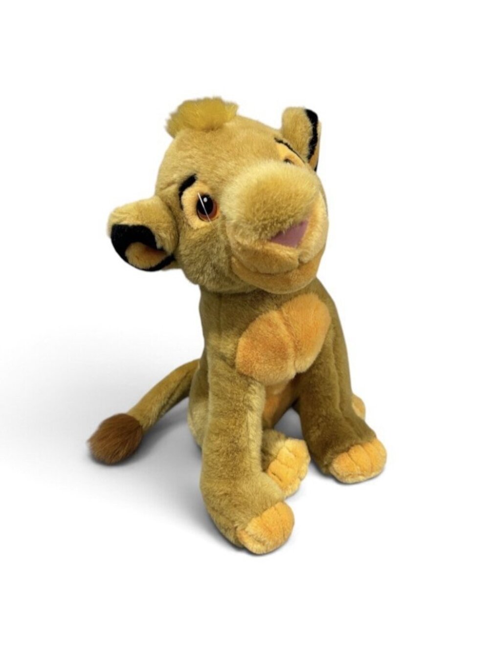 Vintage Disney Store Lion King Simba plush stuffed animal 13" Gift Toy